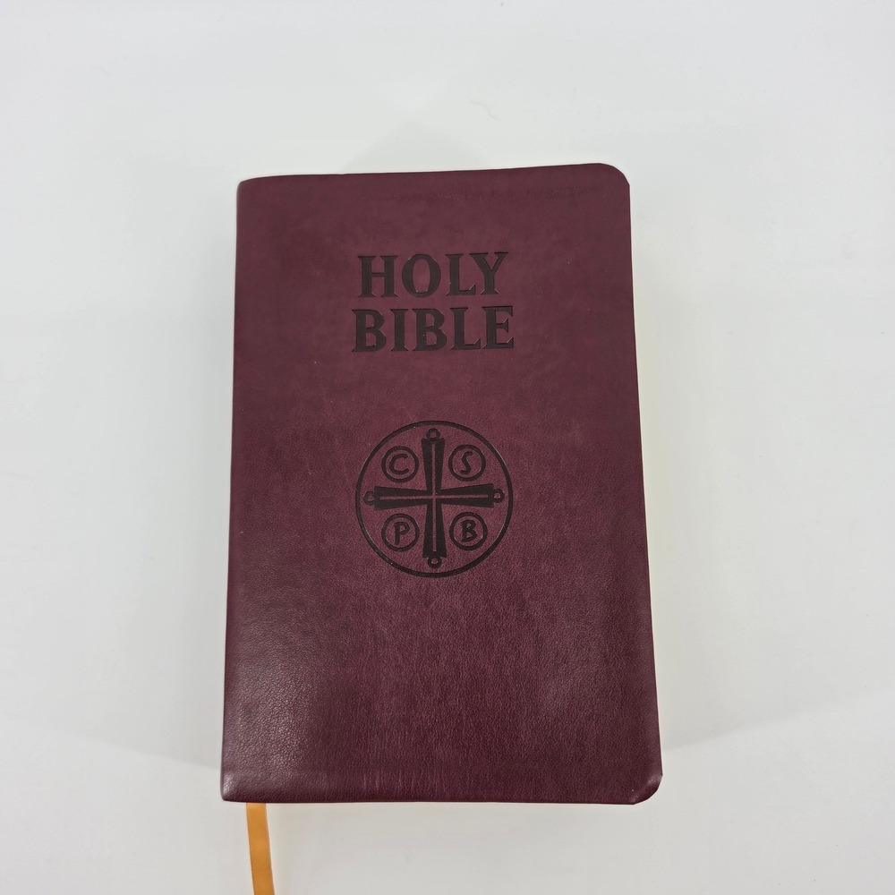 Saint Benedict Press RSV-CE Catholic Bible Burgundy Ultrasoft Cover